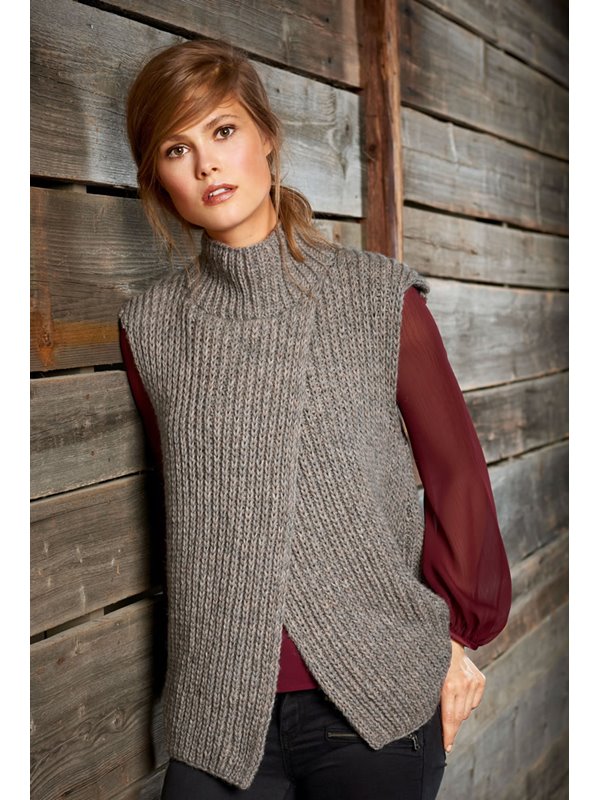 Lana Grossa SLIPOVER I HALVPATENT Alta Moda Alpaca