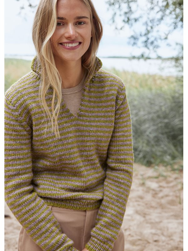 Lana Grossa TROYER Alta Moda Alpaca - Strikkeopskrift (SE)