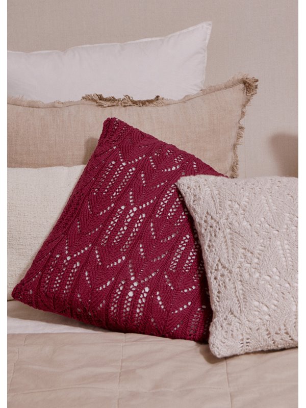 Lana Grossa PUDEBETRÆK Organico - Strikkeopskrift (SE)