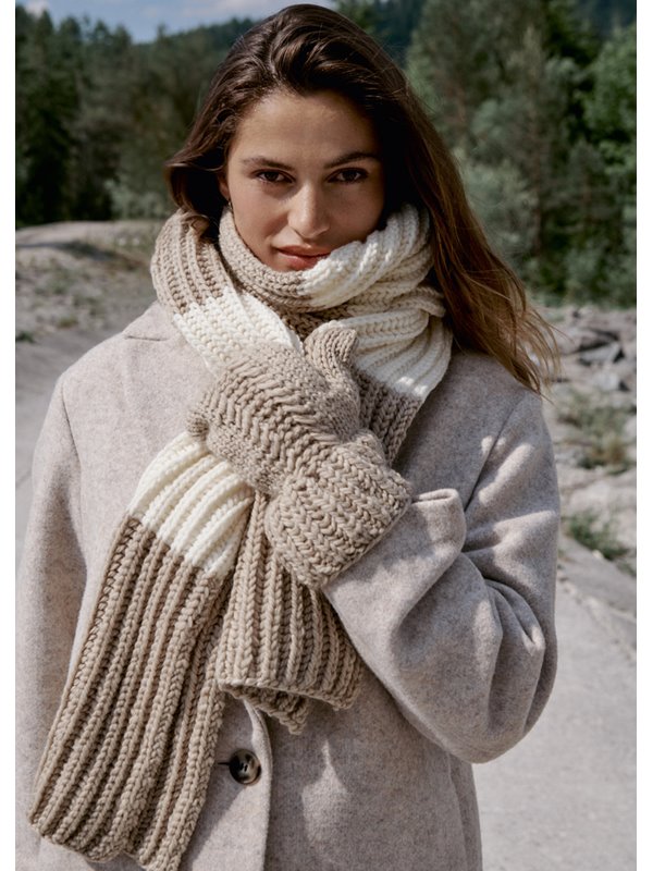 Lana Grossa VANTER Brigitte No. 5 Nature - Strikkeopskrift (SE)