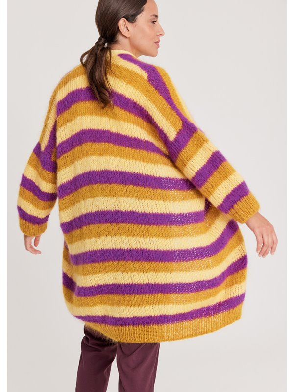 Lana Grossa JAKKE Brigitte No. 3 - Strikkeopskrift (SE)