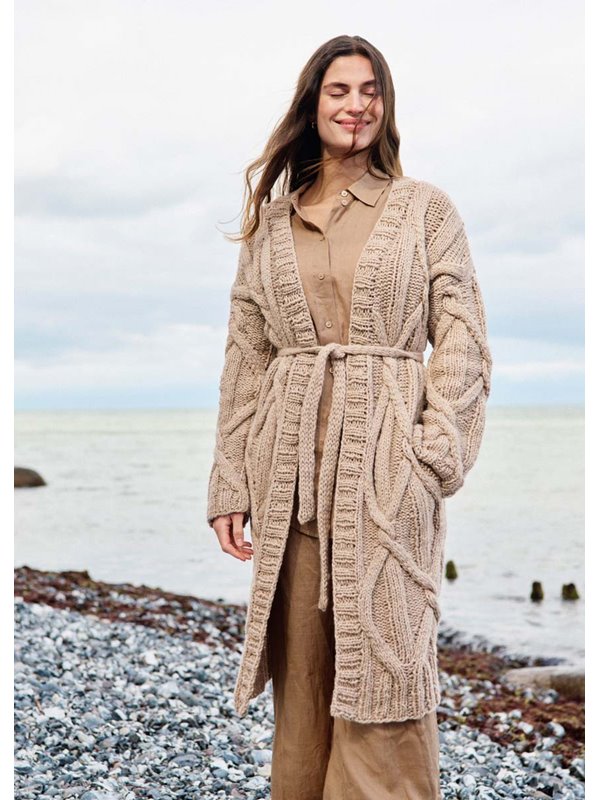 Lana Grossa FRAKKE Lala Berlin Lovely Cotton - Strikkeopskrift (SE)