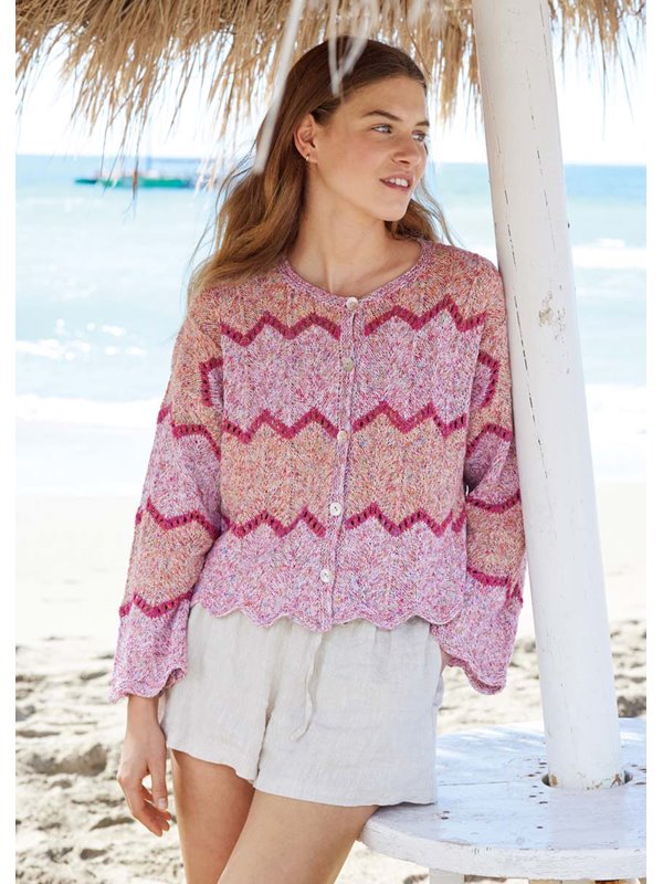 Lana Grossa JAKKE Maglia - Strikkeopskrift (NO)