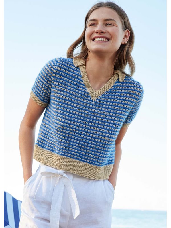 Lana Grossa SHIRT Diversa & Per Fortuna - Strikkeopskrift (NO)