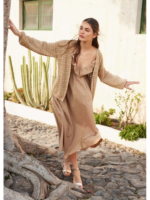 Lana Grossa CARDIGAN Summer Softness - Strikkeopskrift (NO)