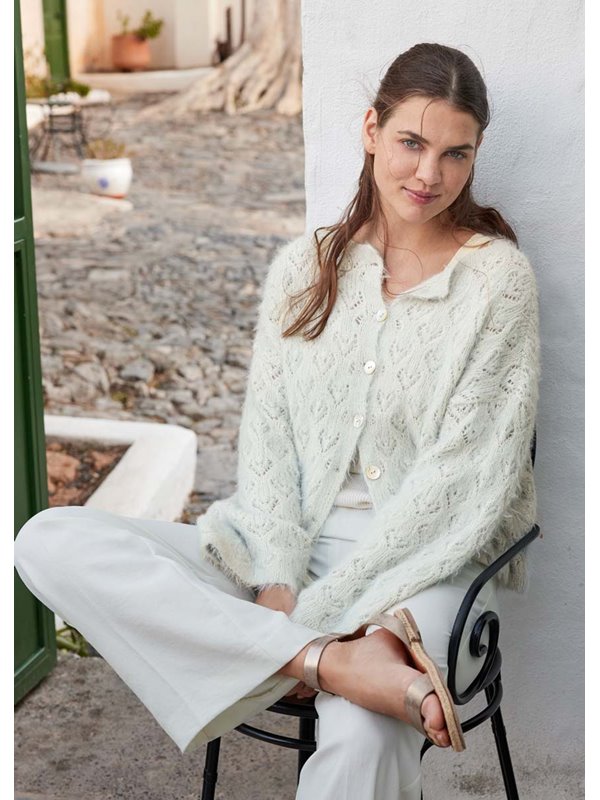 Lana Grossa JAKKE Finito - Strikkeopskrift (NO)