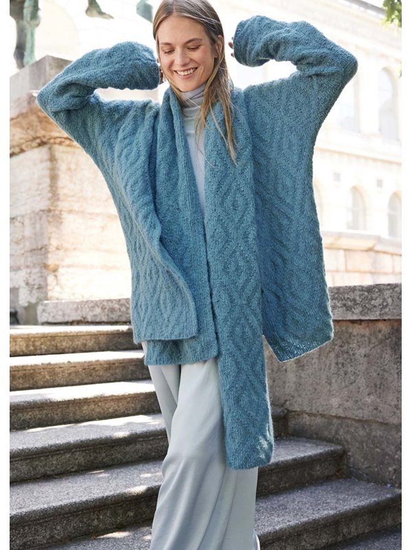 Lana Grossa CARDIGAN Nebbia