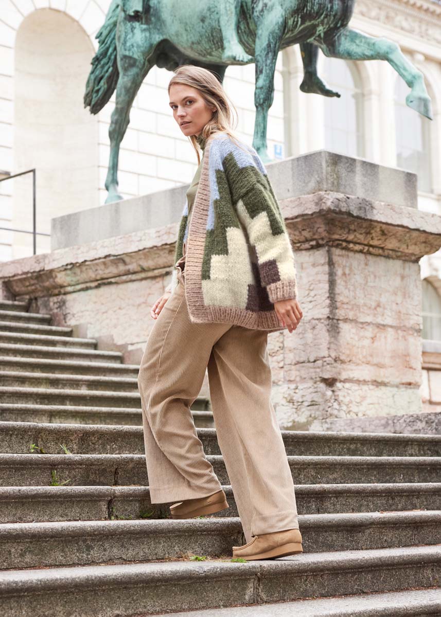 CARDIGAN Mohair di Gio - Variante 2 (2 tråder) fra Lana Grossa