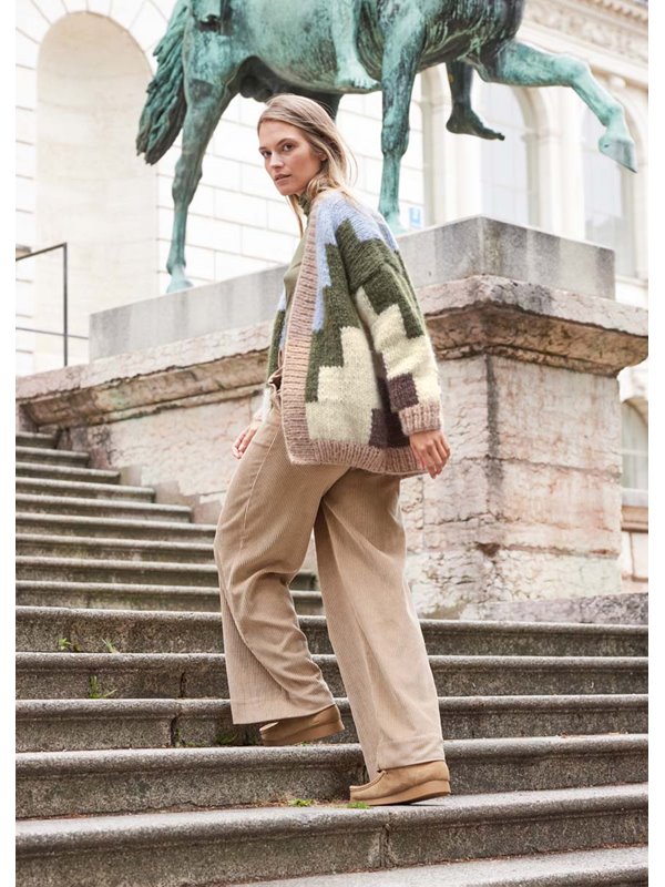 Lana Grossa CARDIGAN Mohair di Gio - Variante 2 (2 tråder)