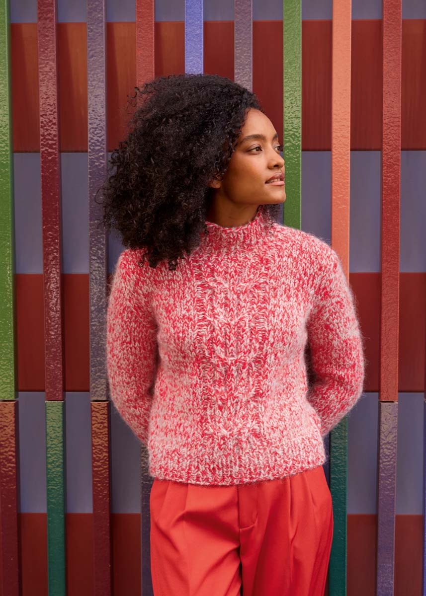 PULLOVER Brigitte No. 2 & Mohair Moda fra Lana Grossa