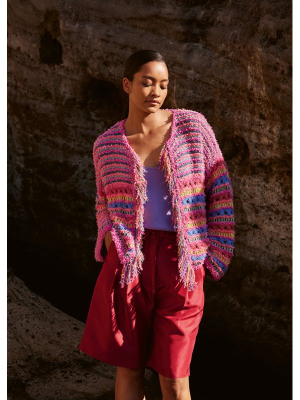 Lana Grossa JAKKE Frizzante, Filo Lurex, Per Fortuna & Tessera