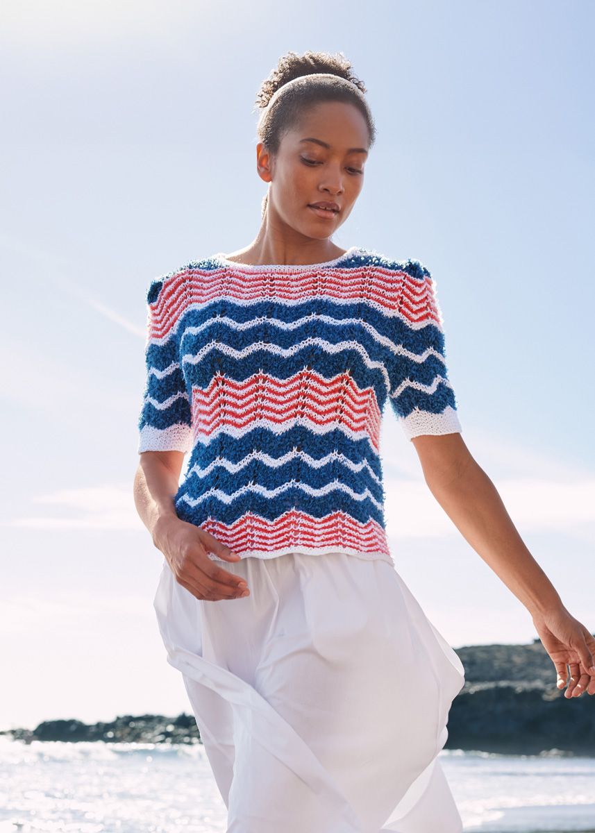 SHIRT Landlust Baumwolle, Per Fortuna & Frizzante fra Lana Grossa