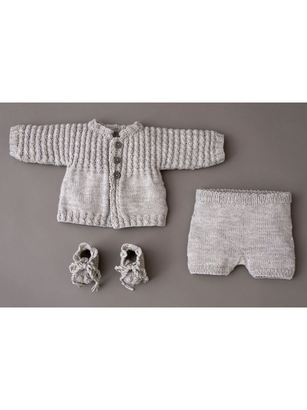 Lana Grossa JAKKE, BUKSER OG SKO Cool Wool Baby