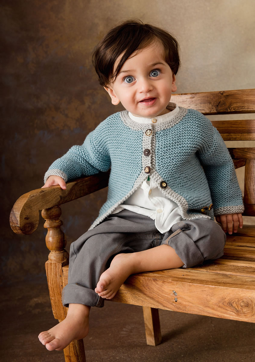 Lana JAKKE Cool Wool Big | FILATI INFANTI Best of - Magasin + Opskrifter (DK) - Model 81 | FILATI Strikmodeller - modelpakker