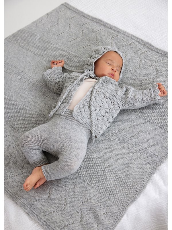 Lana Grossa HÆKLET JAKKE Cool Wool Baby