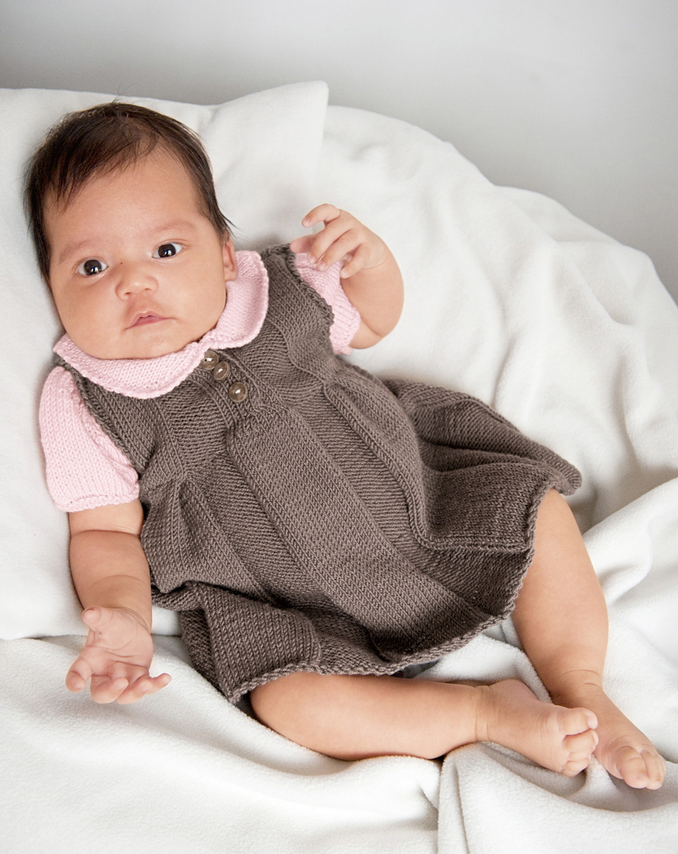 Lana Grossa KJOLE Cool Wool Baby FILATI INFANTI Best of - Magasin + Opskrifter (DK) - Model 56 | FILATI Strikmodeller modelpakker