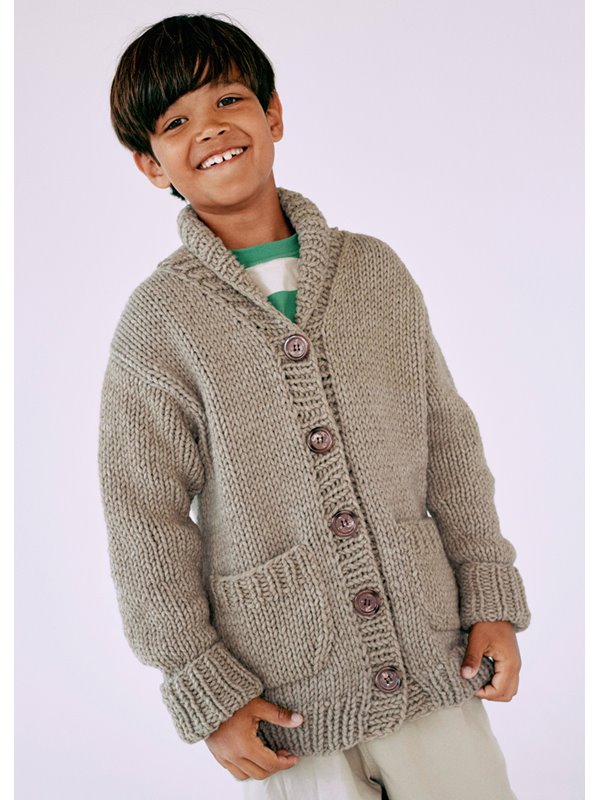 Lana Grossa CARDIGAN Mille II - Strikkeopskrift (SE)