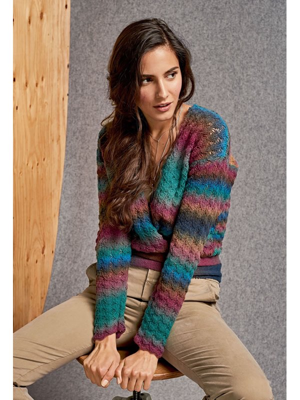 Lana Grossa KORT JAKKE Cashmere 16 Fine Degradé