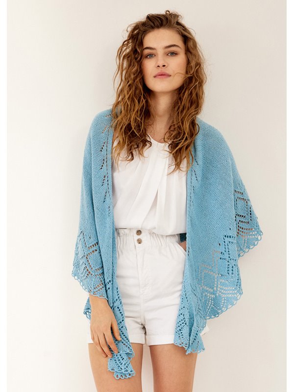 Lana Grossa SJAL Landlust Sommerseide - Strikkeopskrift (SE)