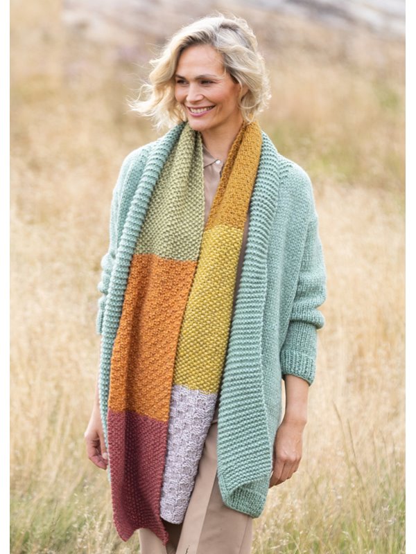 Lana Grossa SJAL Landlust Winterwolle - Strikkeopskrift (SE)