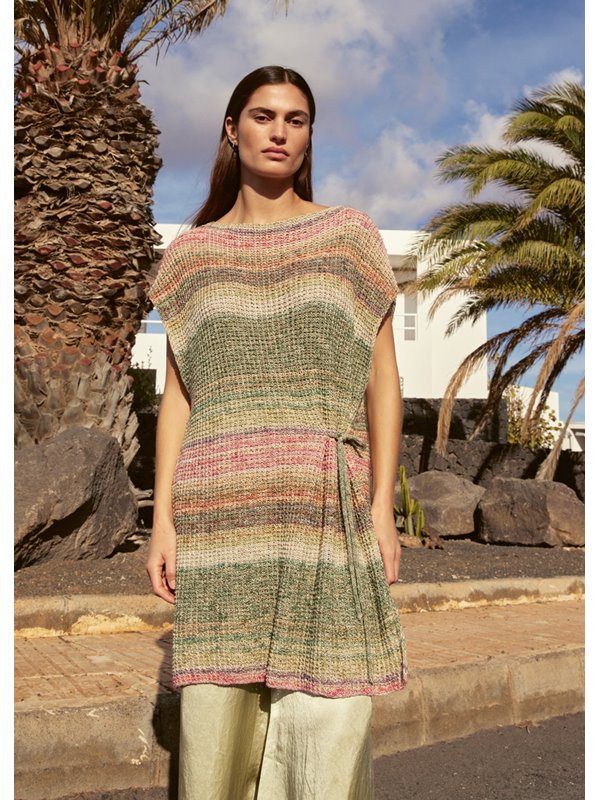 Lana Grossa TUNIKA Mosaico - Strikkeopskrift (SE)