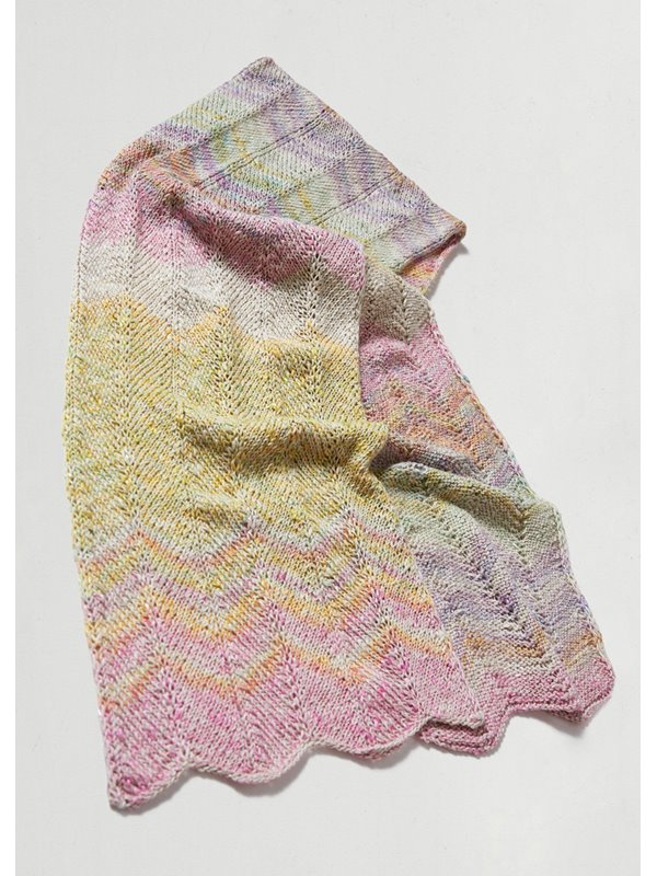 Lana Grossa SJAL Mosaico - Strikkeopskrift (SE)