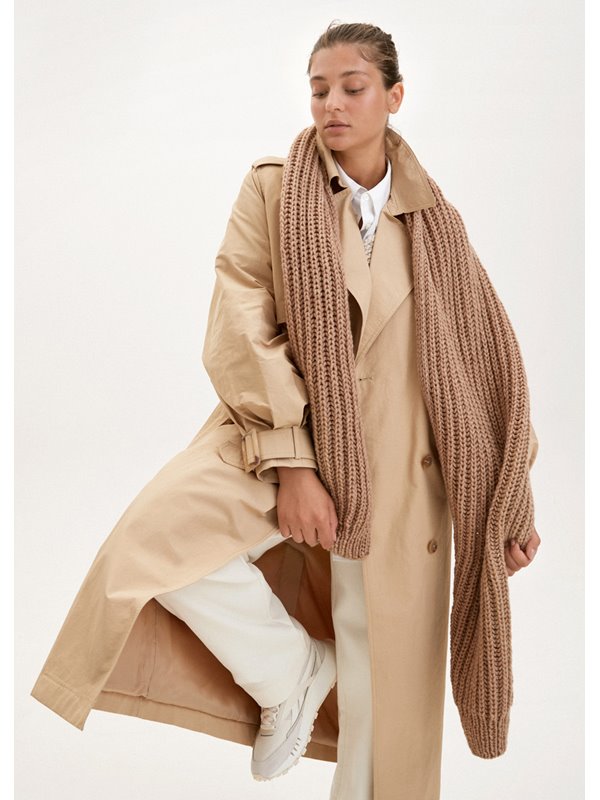 Lana Grossa TØRKLÆDE Cool Wool Lace - Strikkeopskrift (NO)