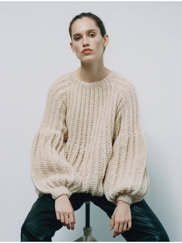 Lana Grossa RAGLANSWEATER Lala Berlin Lovely Cotton