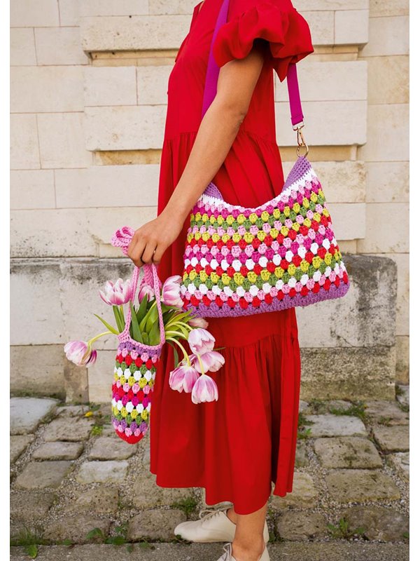 Lana Grossa SKULDERBAG Natural Cotton