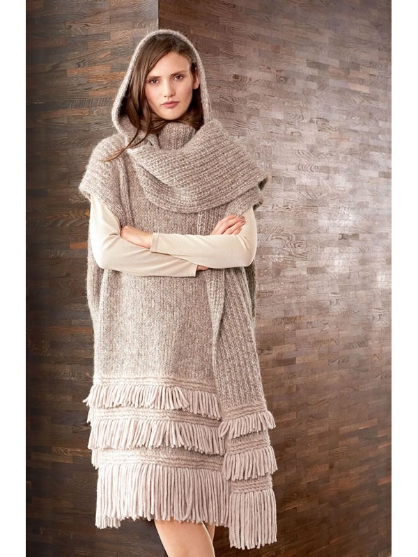 Lana Grossa HÆTTETØRKLÆDE Garzato Fleece/Cloud/Alta Moda Superbaby