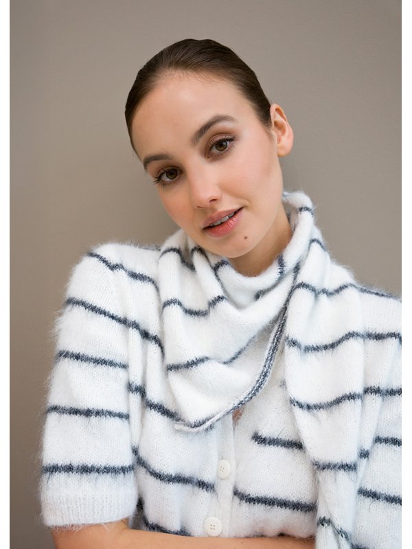 Lana Grossa TREKANTSJAL Finito