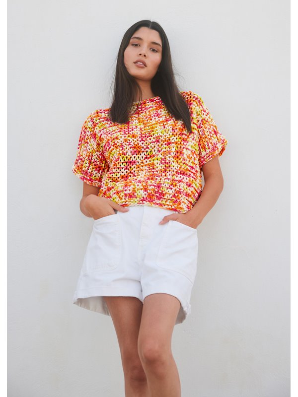 Lana Grossa PULLOVER Gelato - Strikkeopskrift (SE)