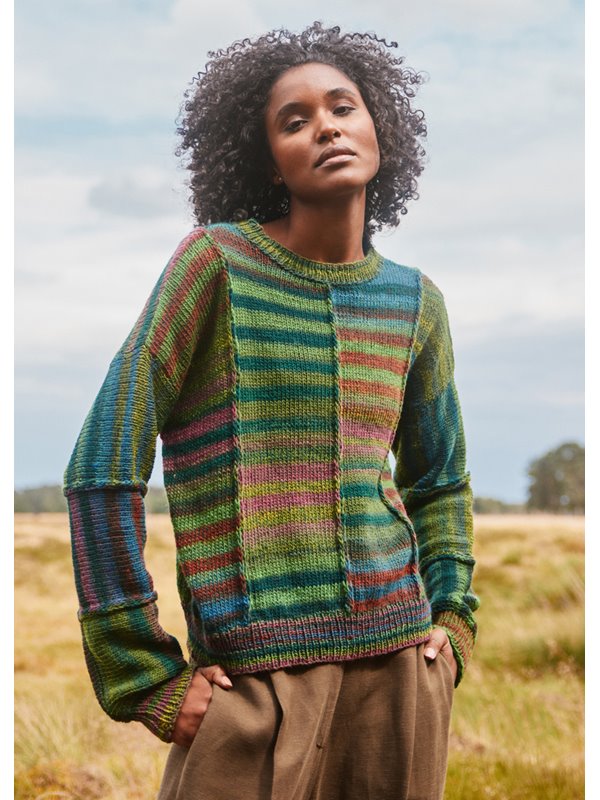 Lana Grossa PULLOVER Gomitolo Pablo - Strikkeopskrift (DK)