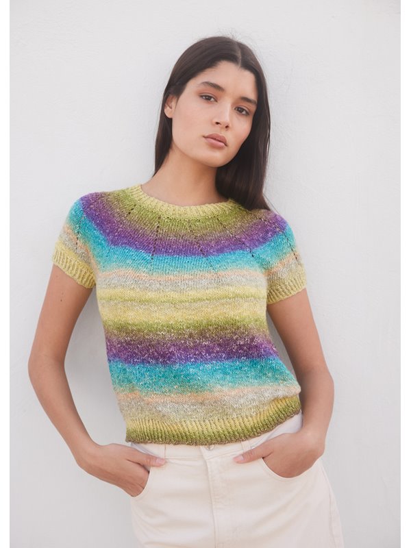 Lana Grossa T-SHIRT Gomitolo Collina - Strikkeopskrift (SE)