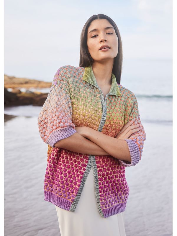 Lana Grossa CARDIGAN Cotonella- Strikkeopskrift (SE)