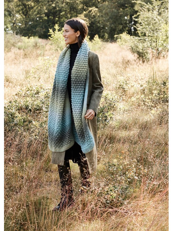 Lana Grossa SJAL Gomitolo Gala - Strikkeopskrift (SE)