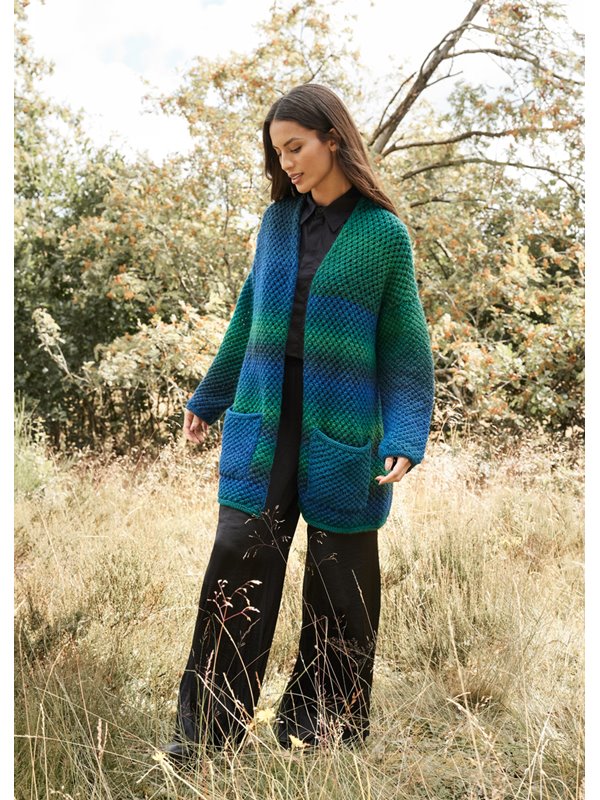 Lana Grossa CARDIGAN Gomitolo Versione - Strikkeopskrift (SE)