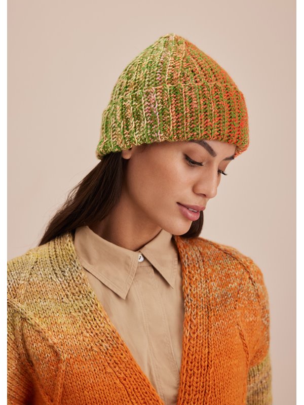 Lana Grossa HÆKLET HUE Gomitolo Fusione - Hækleopskrift (SE)