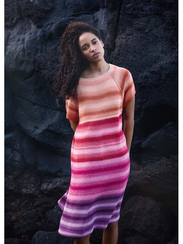 Lana Grossa KJOLE Gomitolo Tono - Strikkeopskrift (NO)