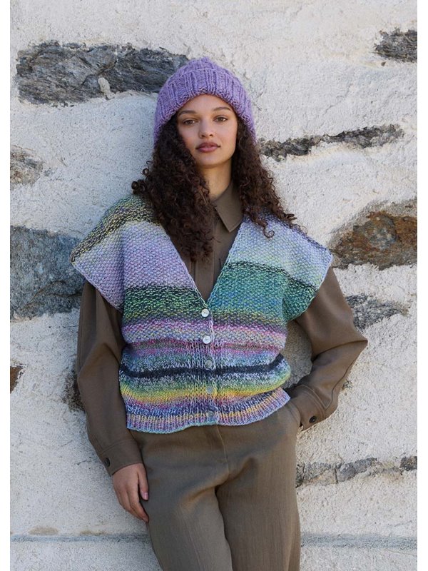 Lana Grossa VEST Gomitolo Fumo