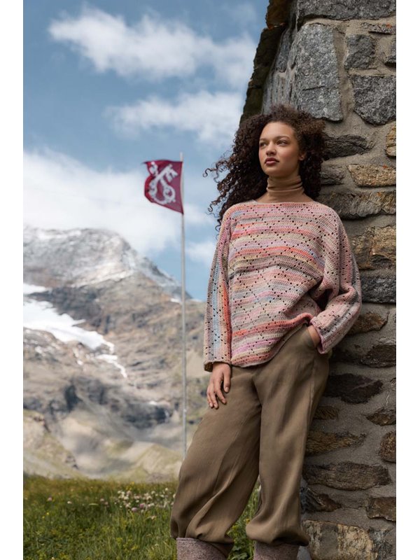 Lana Grossa HÆKLET PULLOVER Gomitolo Intenso