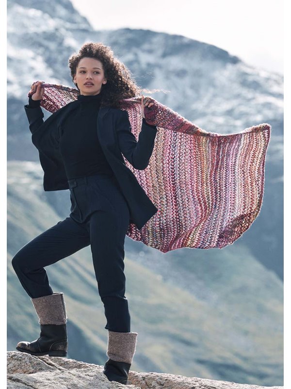 Lana Grossa STOLA Gomitolo Intenso