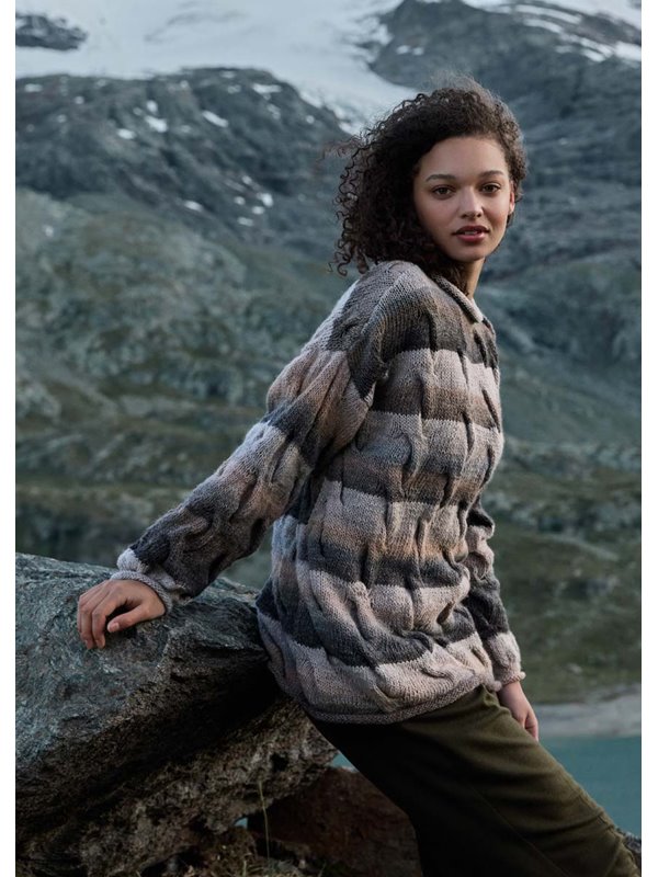 Lana Grossa PULLOVER Gomitolo Fumo