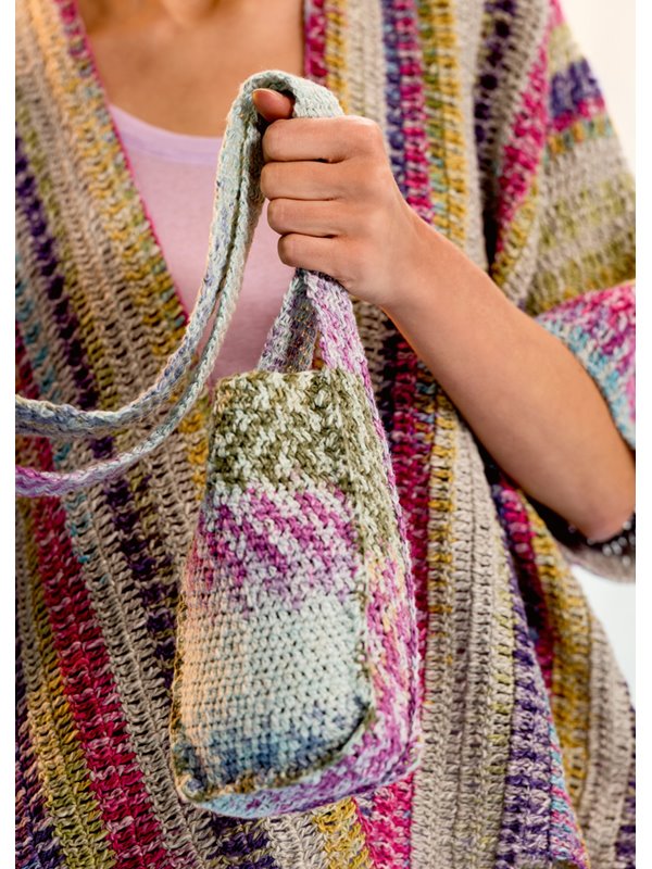 Lana Grossa LILLE HÆKLETASKE Gomitolo California