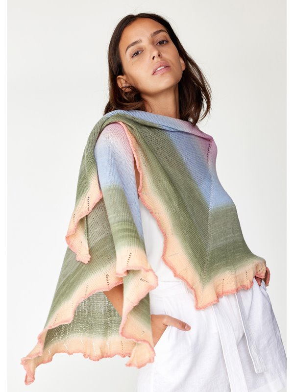 Lana Grossa SJAL Cool Wool Lace Hand-dyed