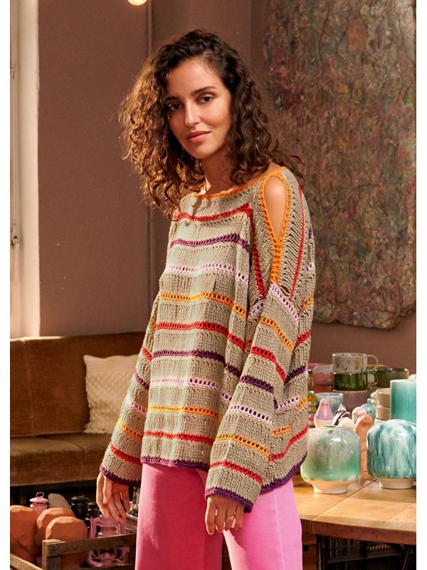 Lana Grossa PULLOVER Landlust Sommerseide