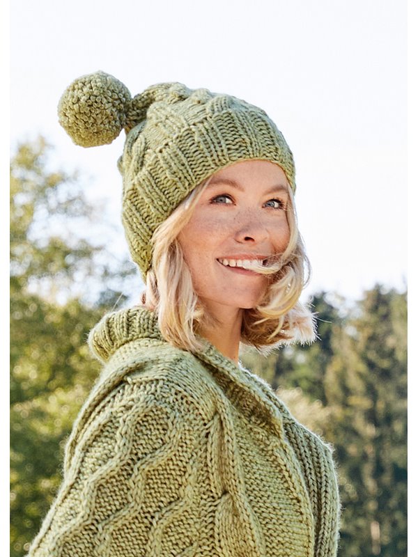 Lana Grossa HUE Landlust Winterwolle - Strikkeopskrift (NO)