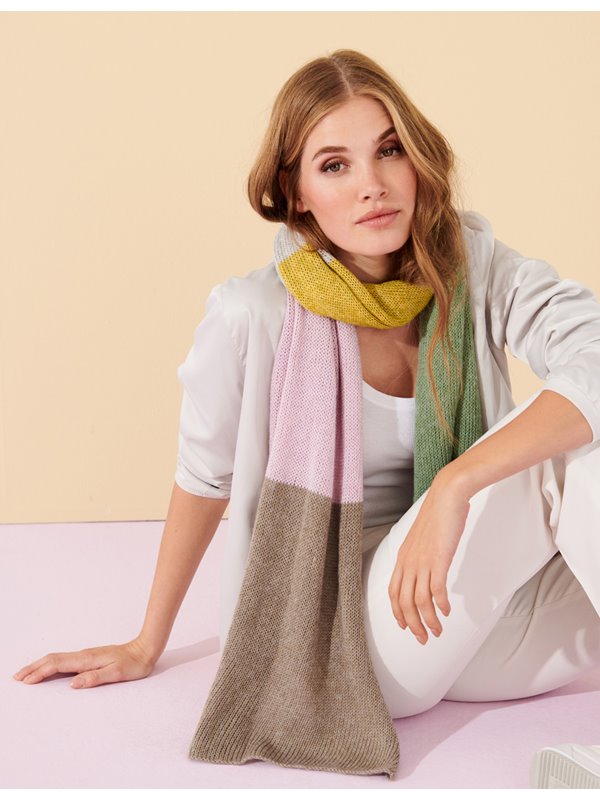 Lana Grossa TØRKLÆDE Ecopuno - Strikkeopskrift (NO)