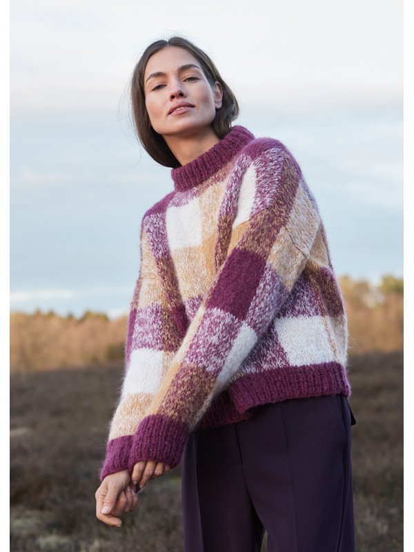 Lana Grossa PULLOVER MED TERN Setasuri Big