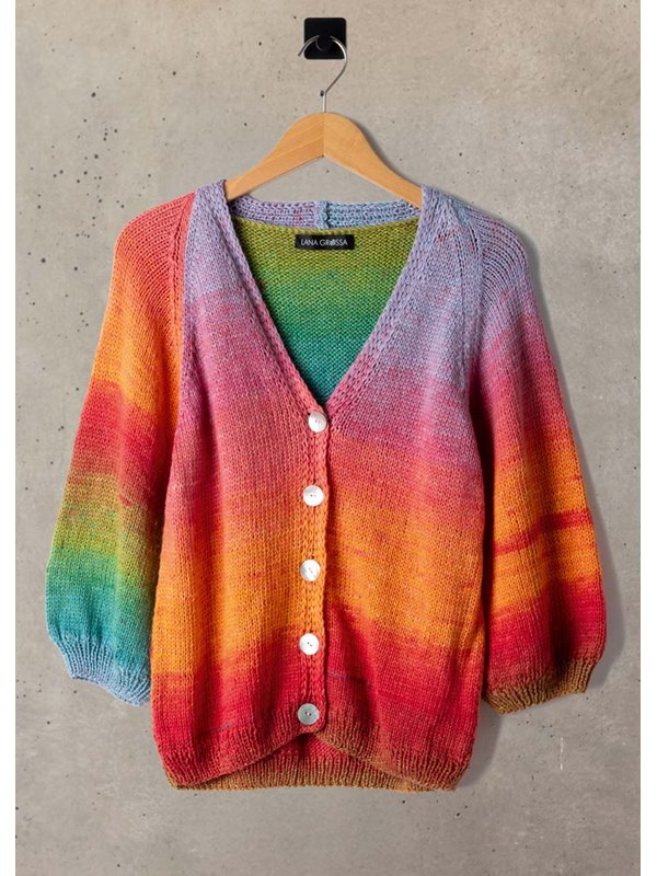 Lana Grossa RAGLANJAKKE Cotonella